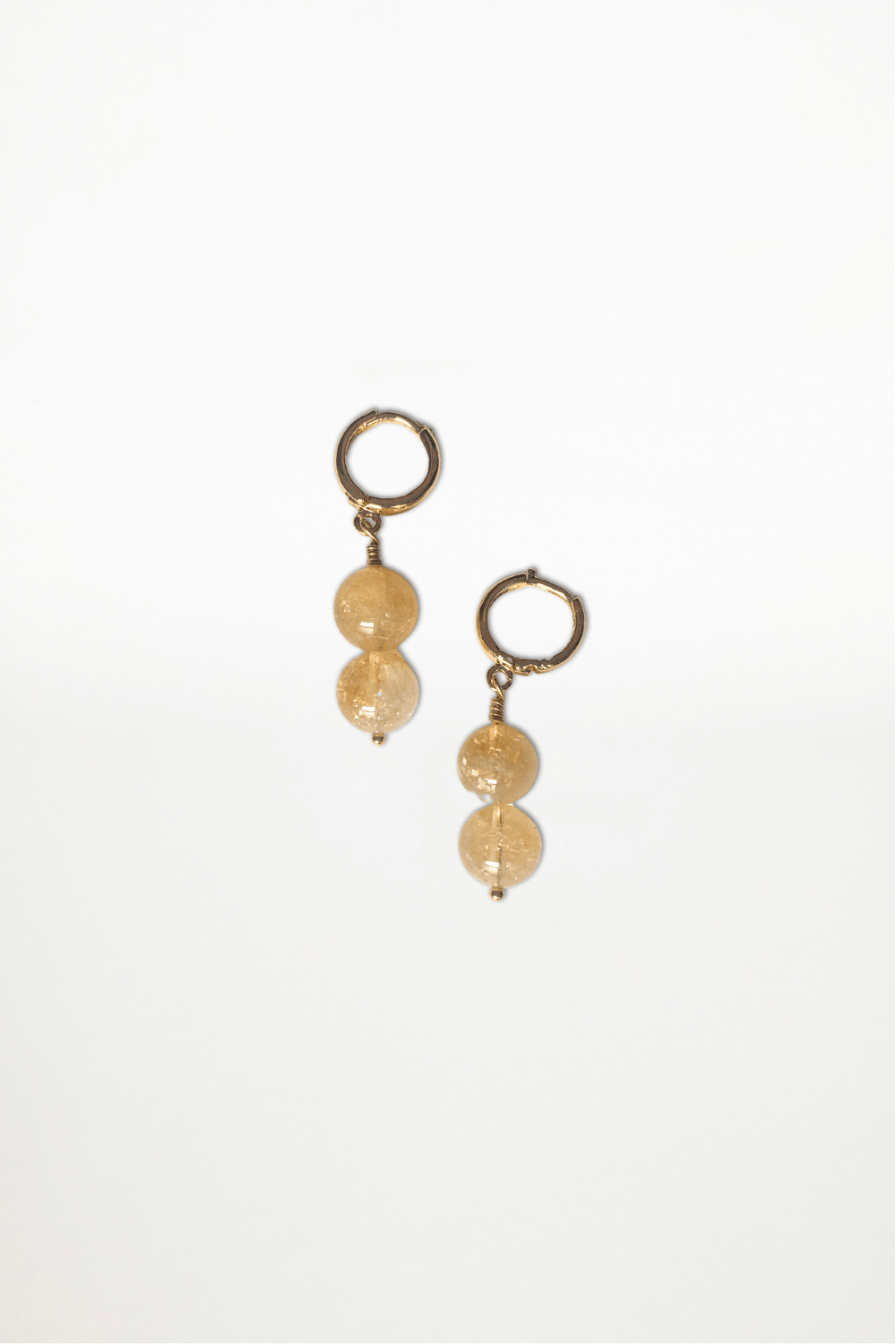 Ensemble - 9ct Citrine Sleepers - Ensemble Studios