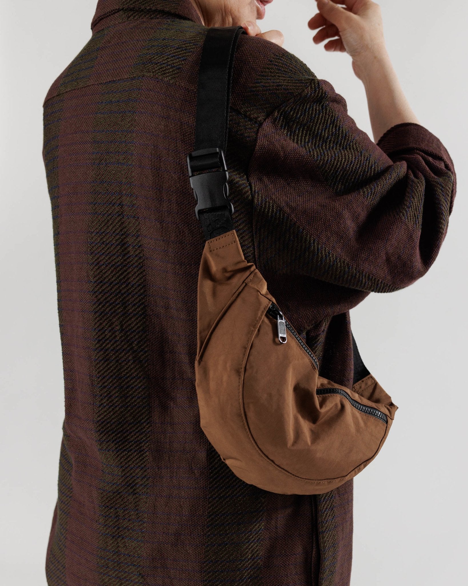 Baggu - Crescent Bum Bag - Brown - Ensemble Studios