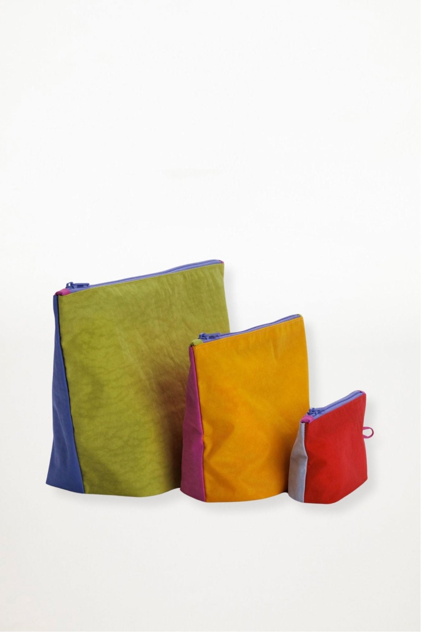 Baggu - Go Pouch Set - Vacation Colourblock - Ensemble Studios