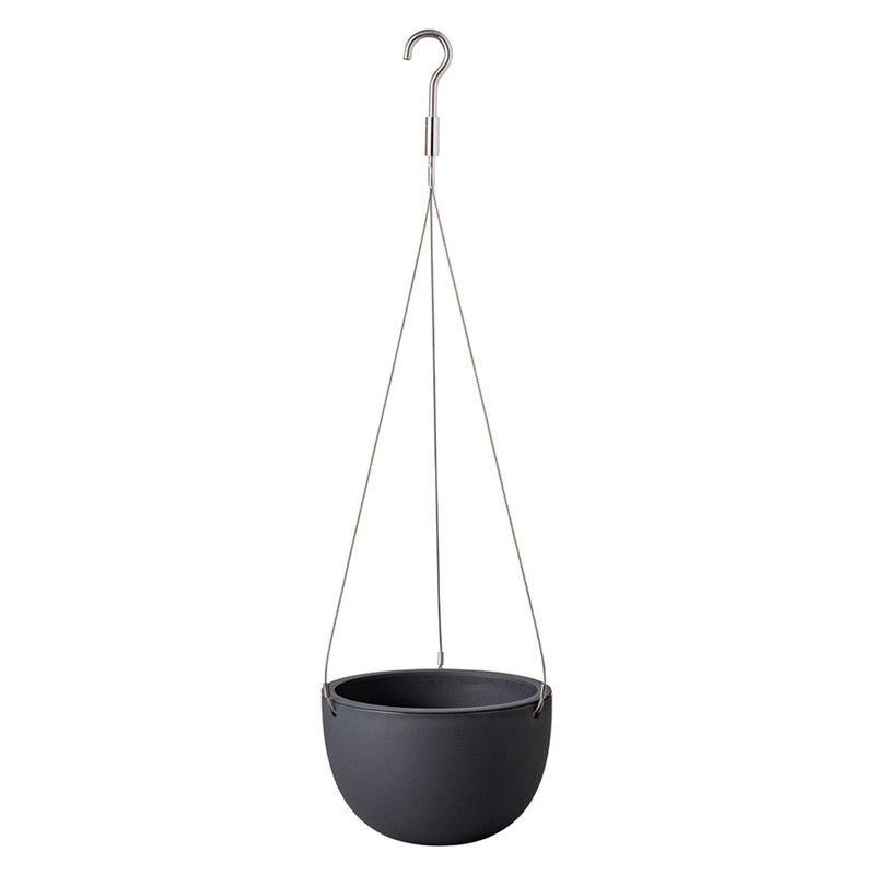 Kinto - Hanging Plant Pot - 174mm - Black - Ensemble Studios