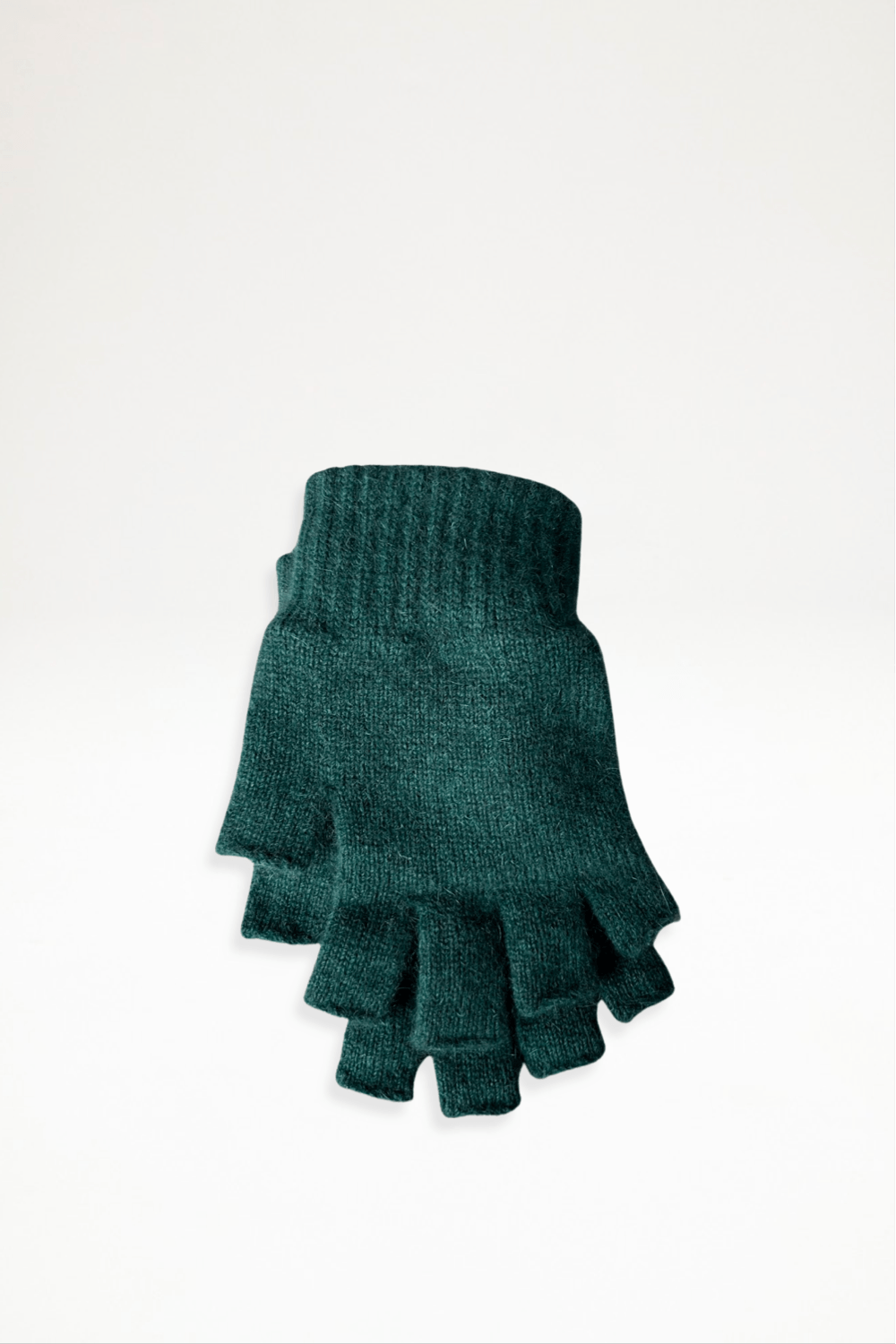 Possum Merino Open Finger Gloves - Forrest - Ensemble Studios